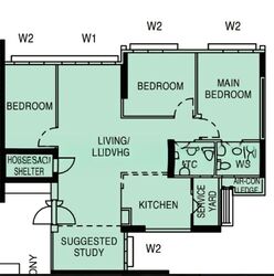 Blk 409D Northshore Residences II (Punggol), HDB 5 Rooms #537481891